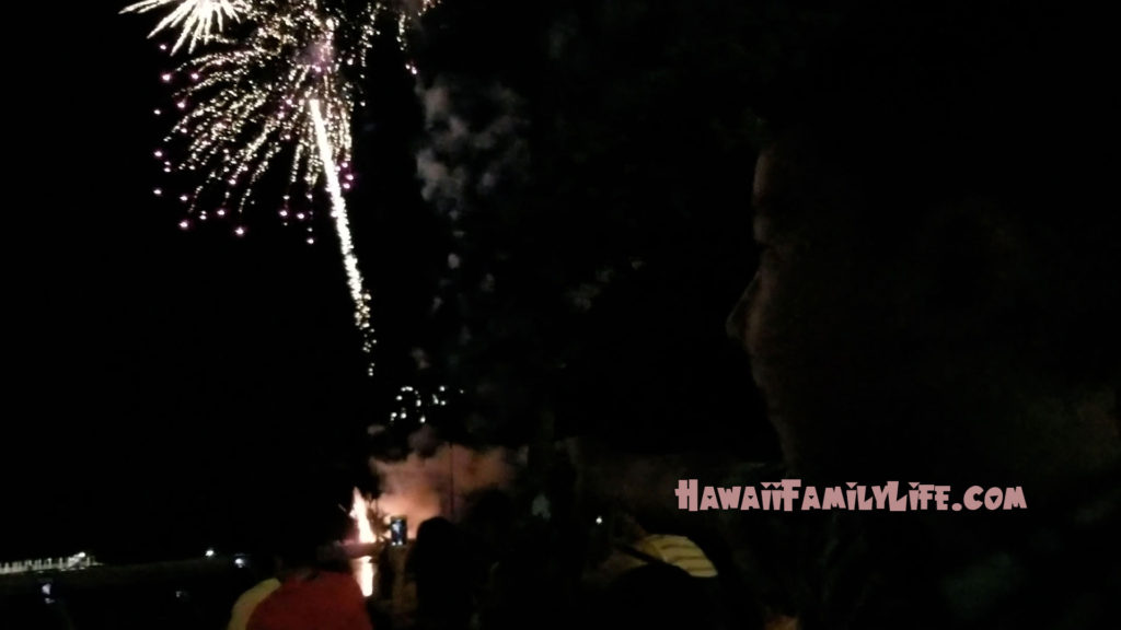 Fireworks at Hilton Hawaiian Village Waikiki