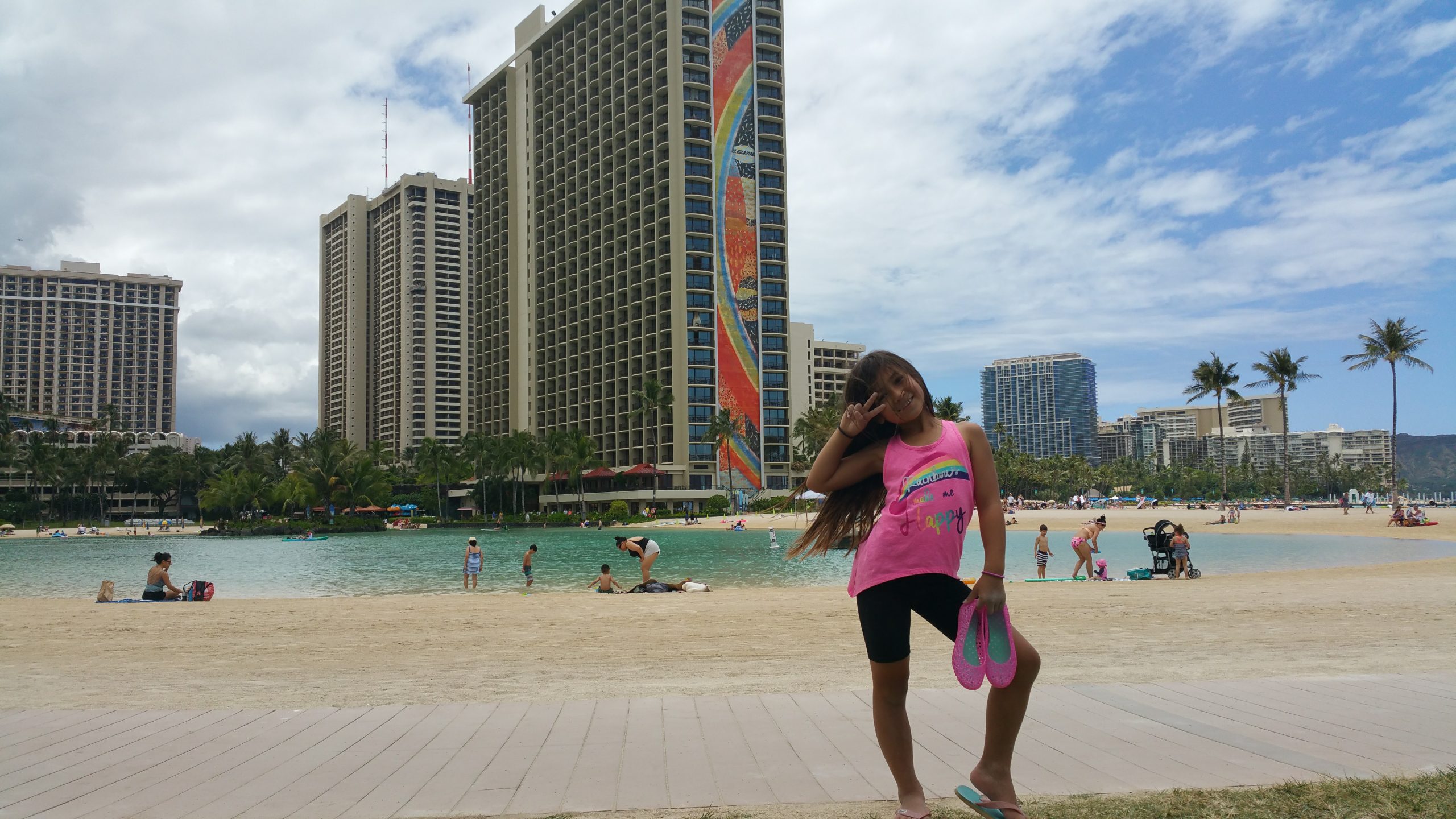 Lagoon in Waikiki at Hilton